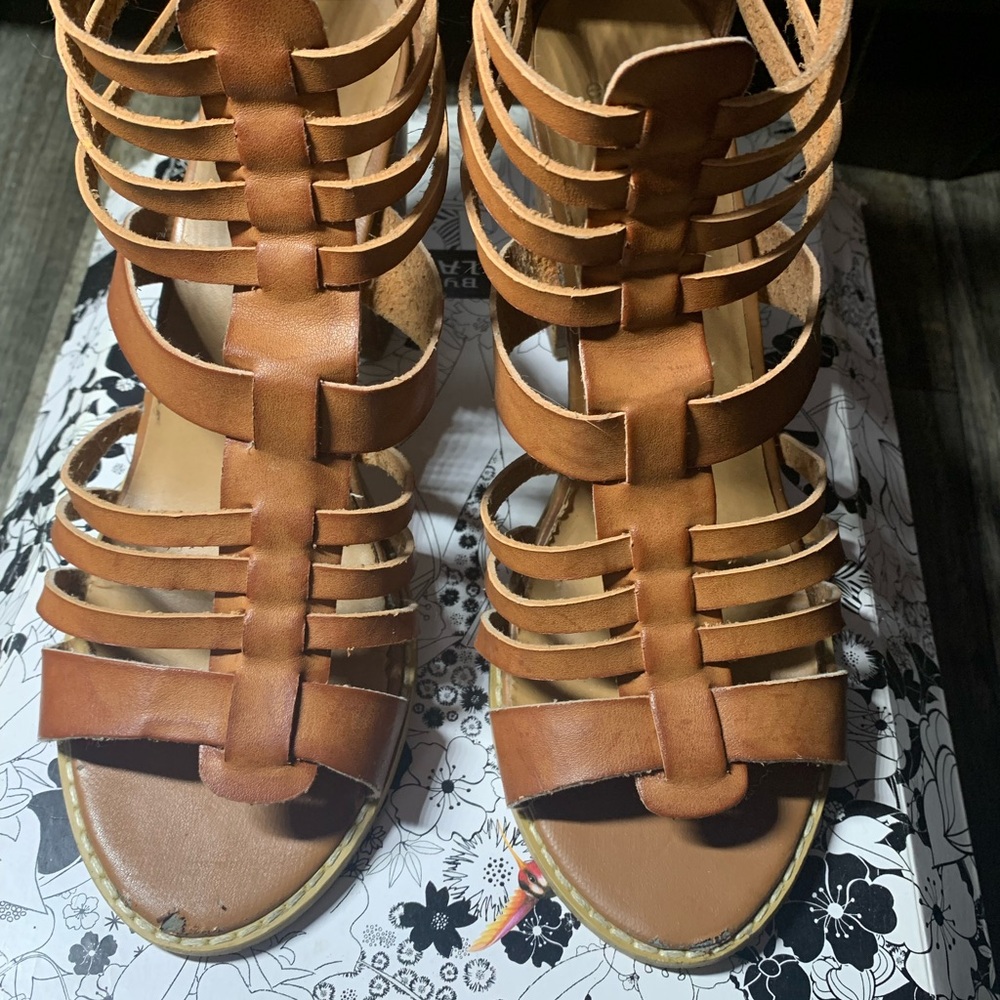 Women's Brown Gladiator Sandals